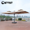 На открытом воздухе двойной конец зонтик Sunshade